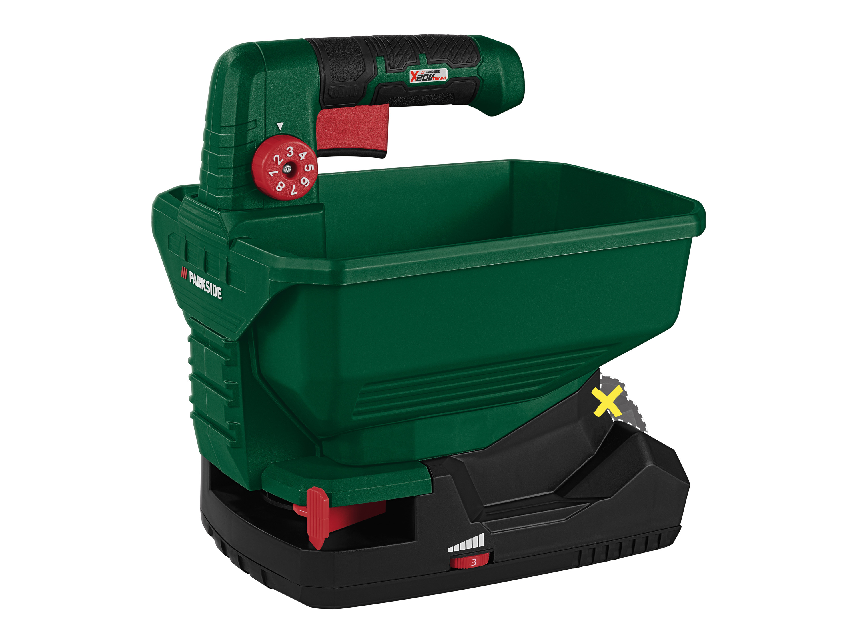 Parkside Akumulatorowy siewnik uniwersalny 20 V, Pusa 20-Li B1 bez akumulatora i ładowarki