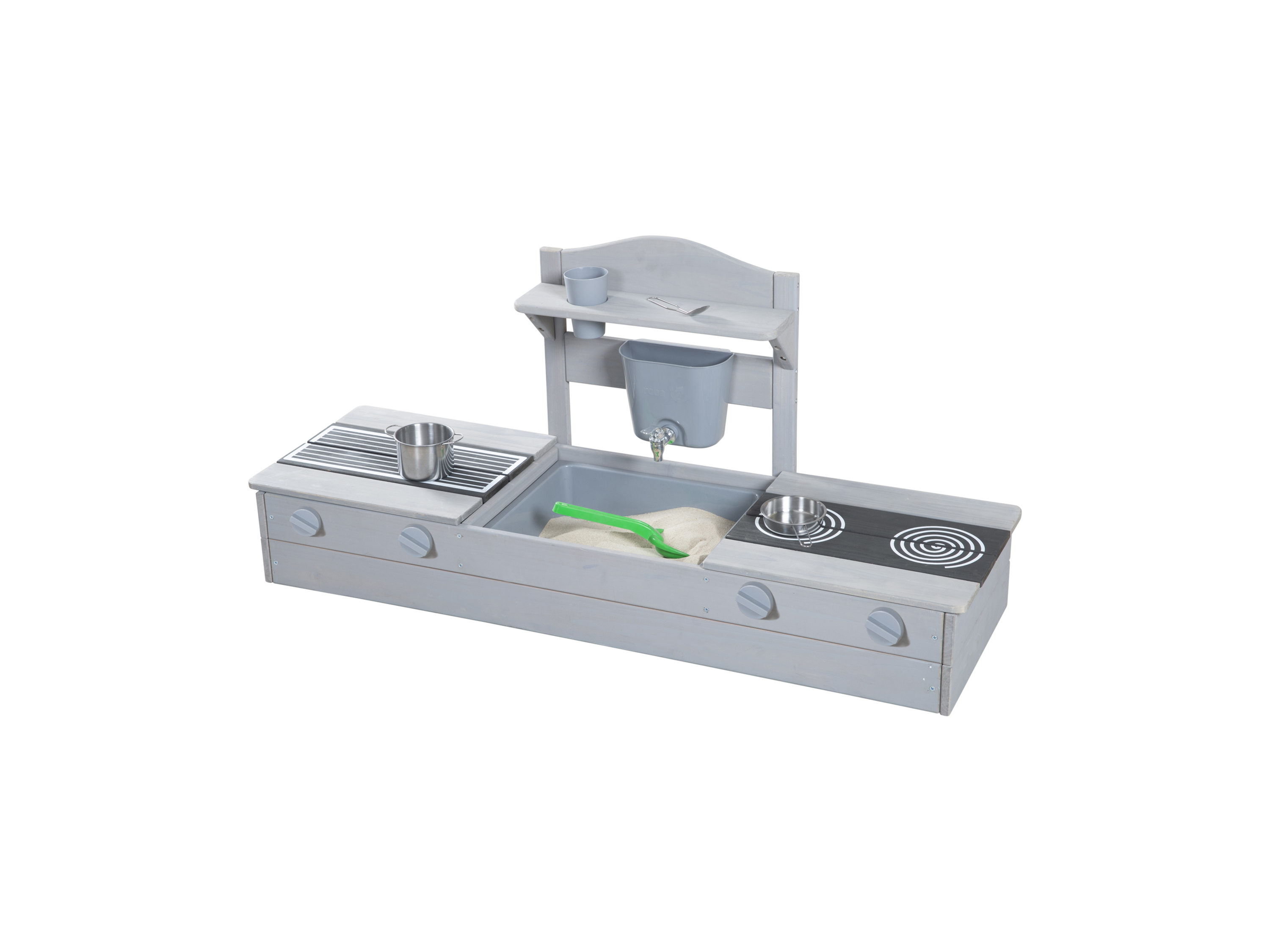 roba Balkonowa piaskownica z kuchnią błotną, 2w1