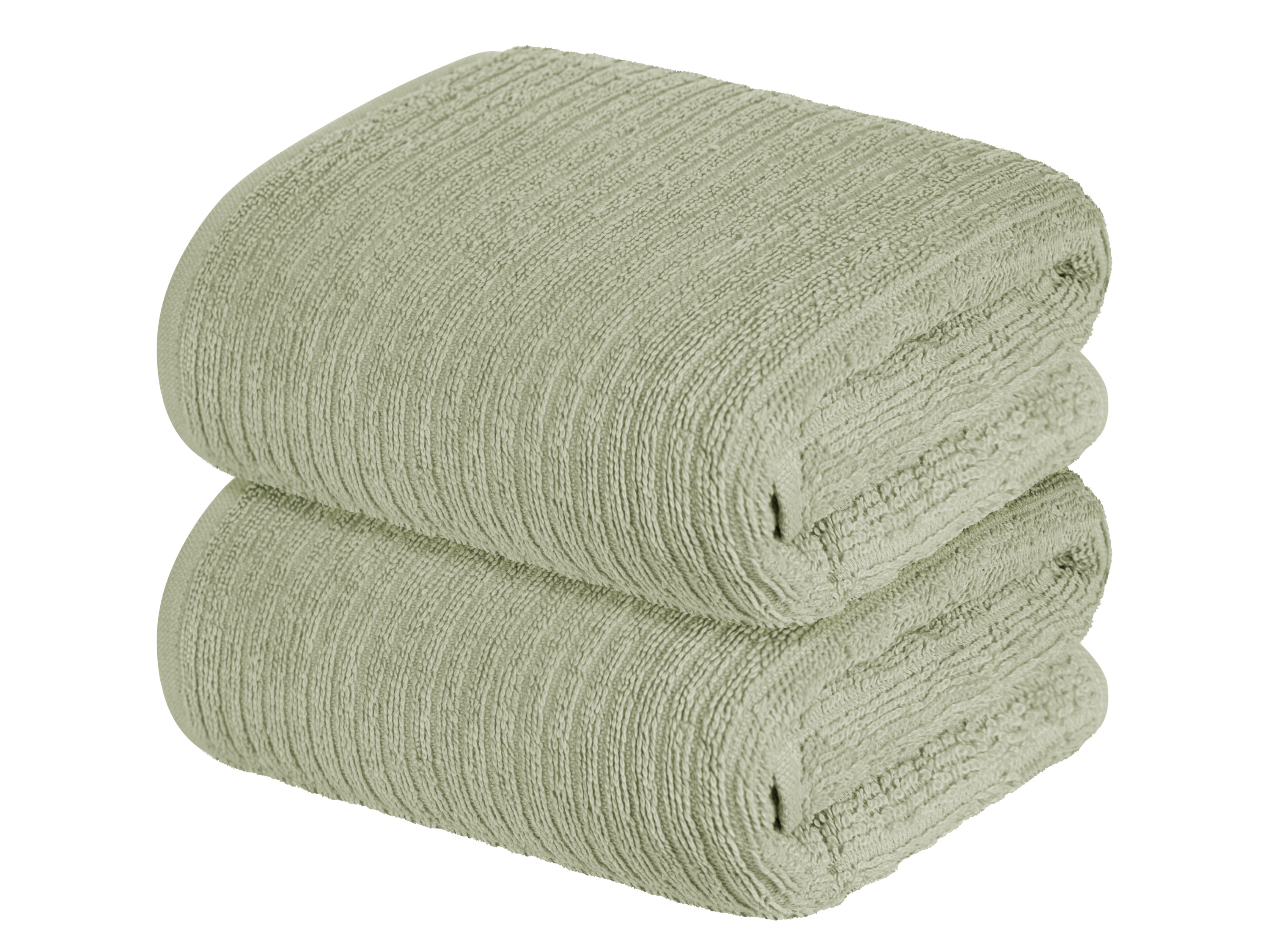 Livarno home Ręczniki frotte do rąk, 50 x 100 cm, 2 sztuki Miętowy