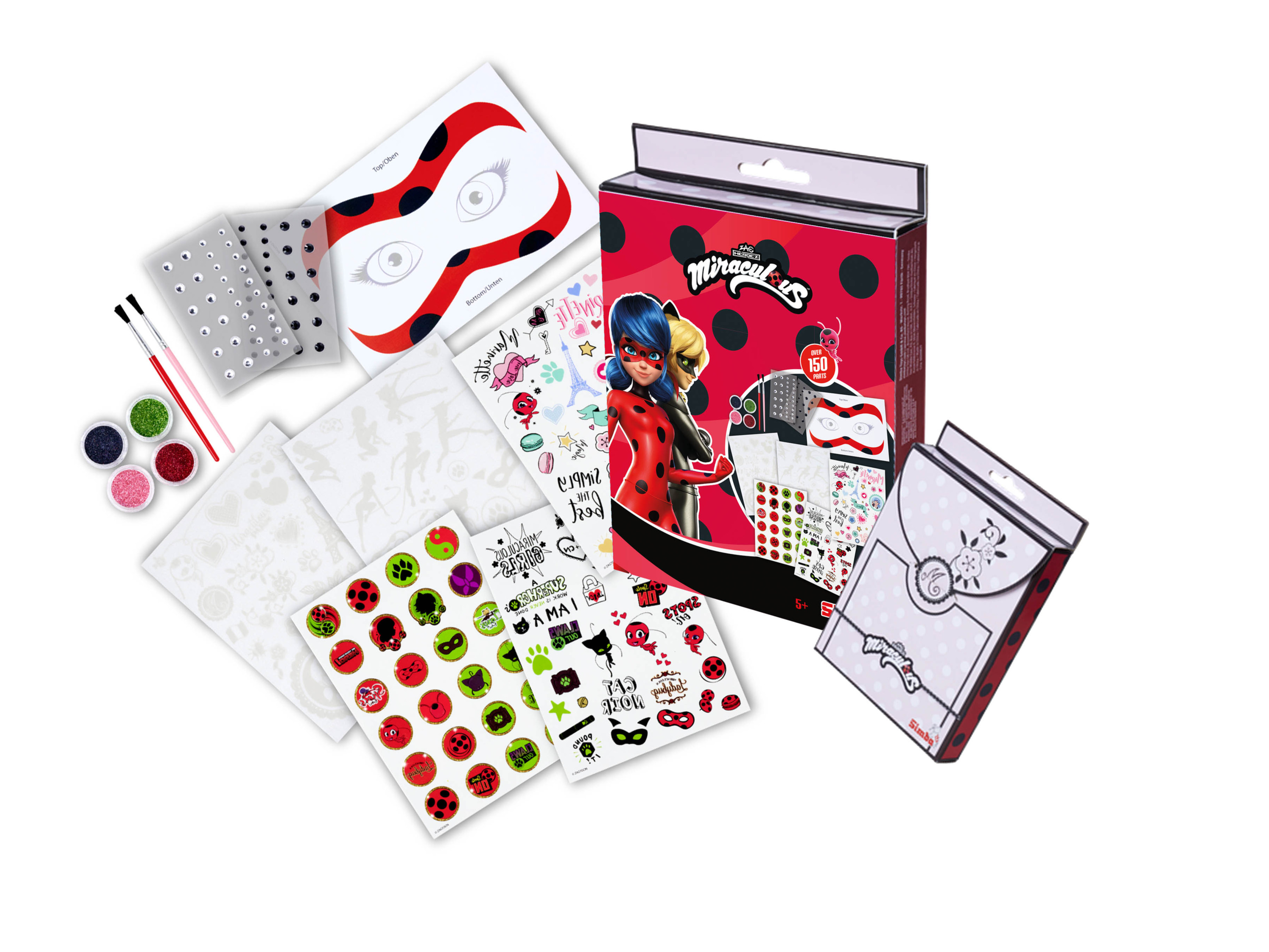 Simba Zestaw tatuaży z kolekcji Miraculous