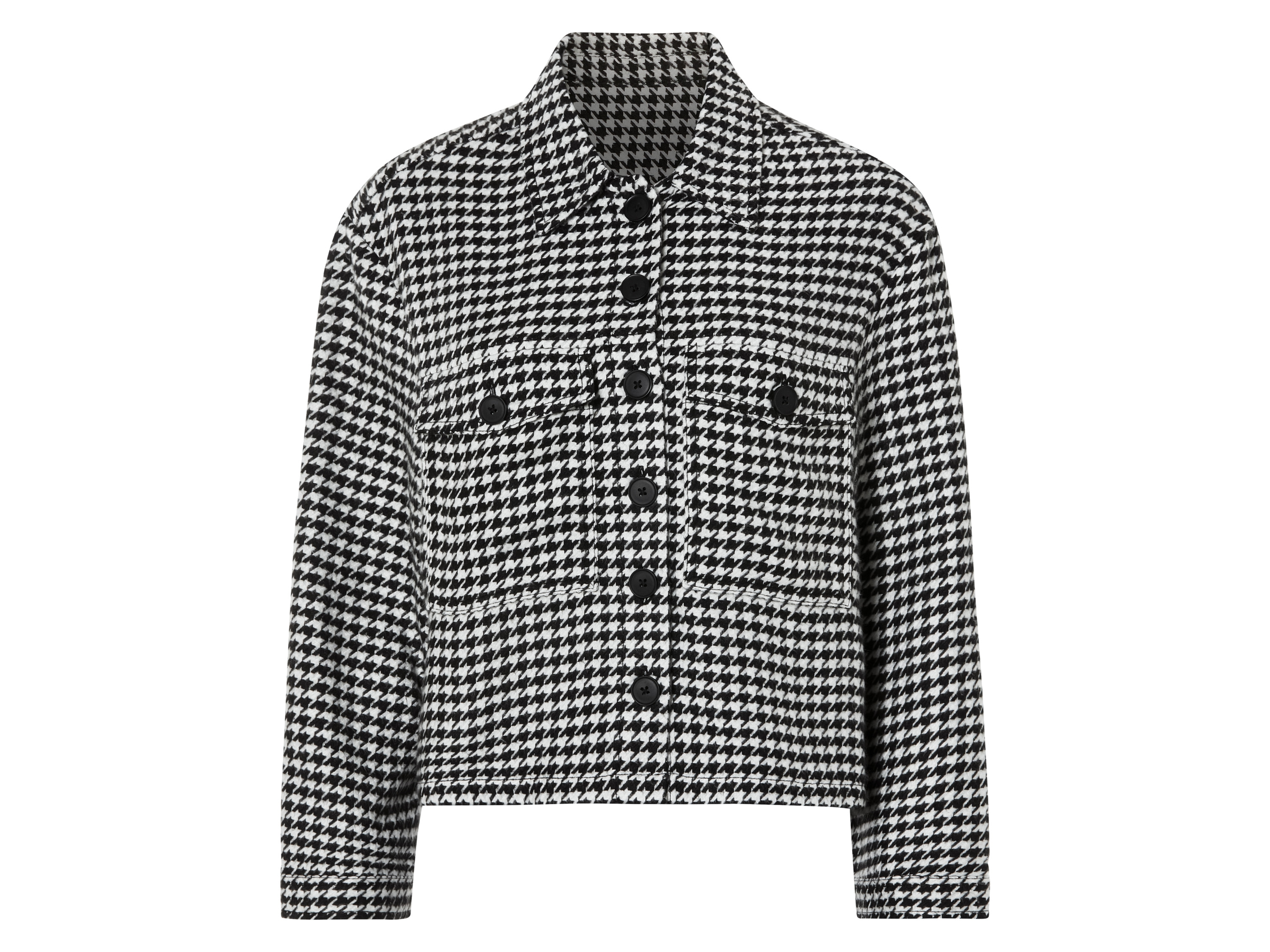 esmara Kurtka damska Czarny / biały, S36/38