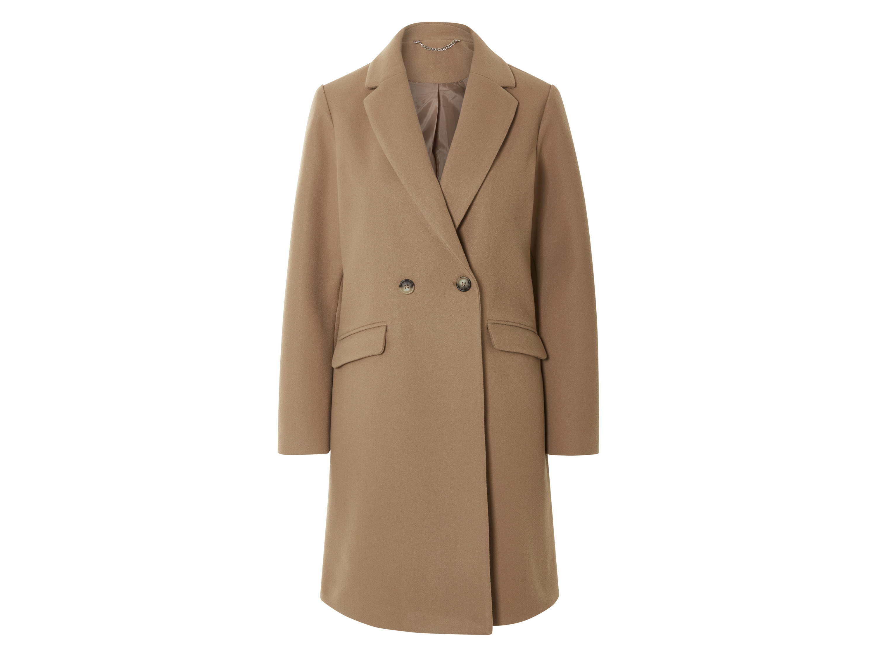 esmara Płaszcz damski Brązowy, 46