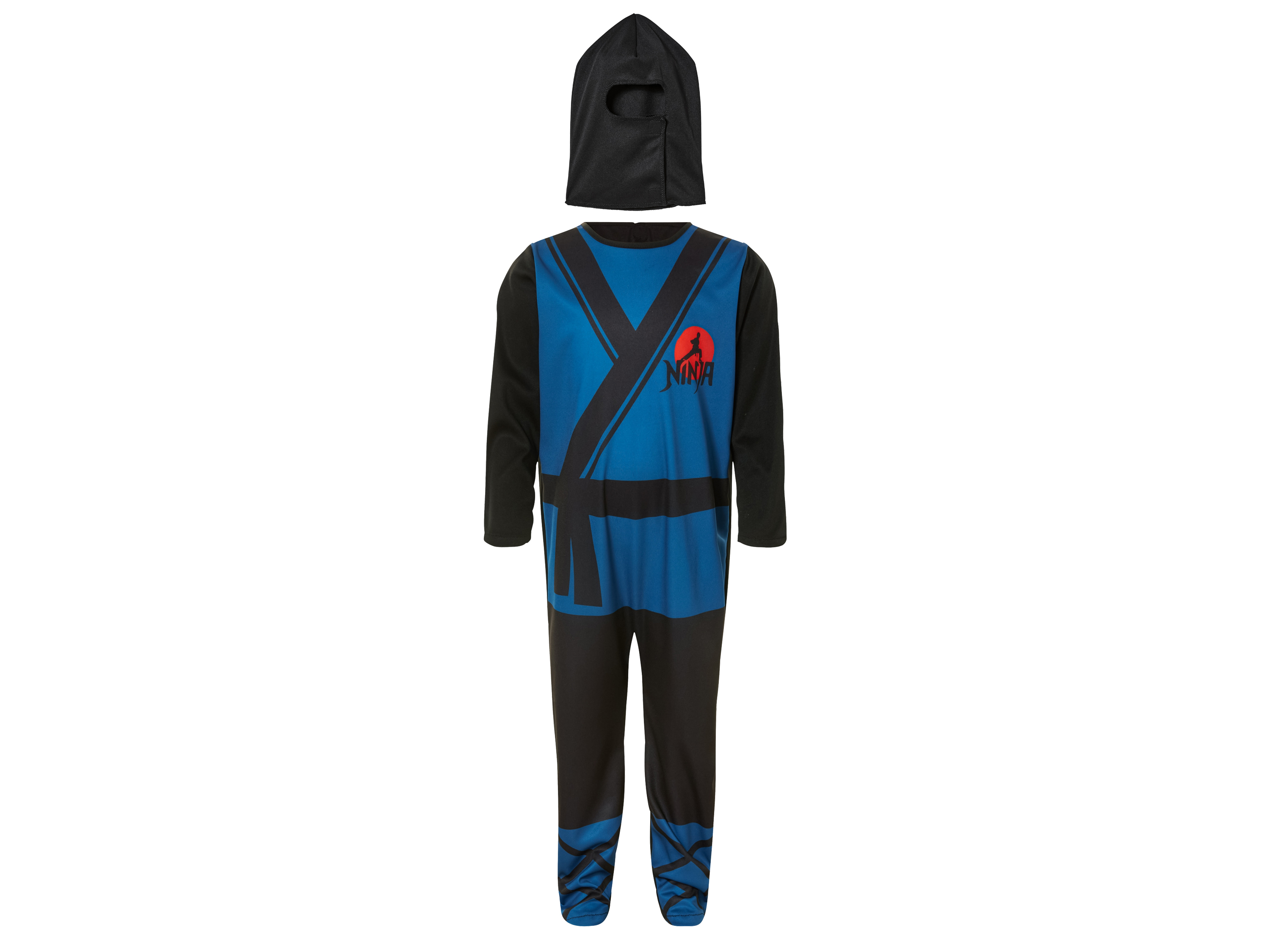 Strój karnawałowy dziecięcy, 2-częściowy Wzór Ninja, 98/104