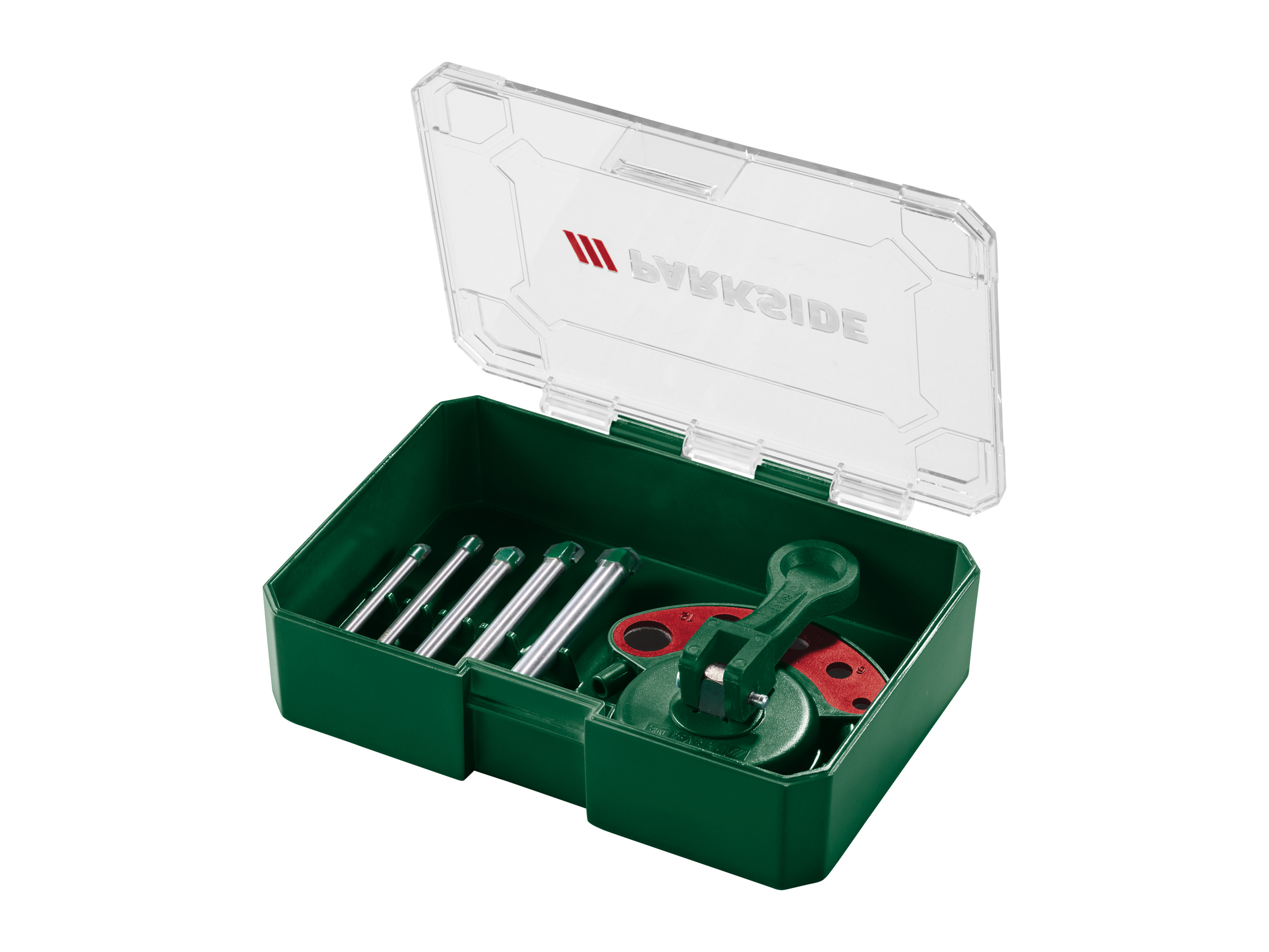 Parkside Wiertła do płytek z uchwytem centrującym