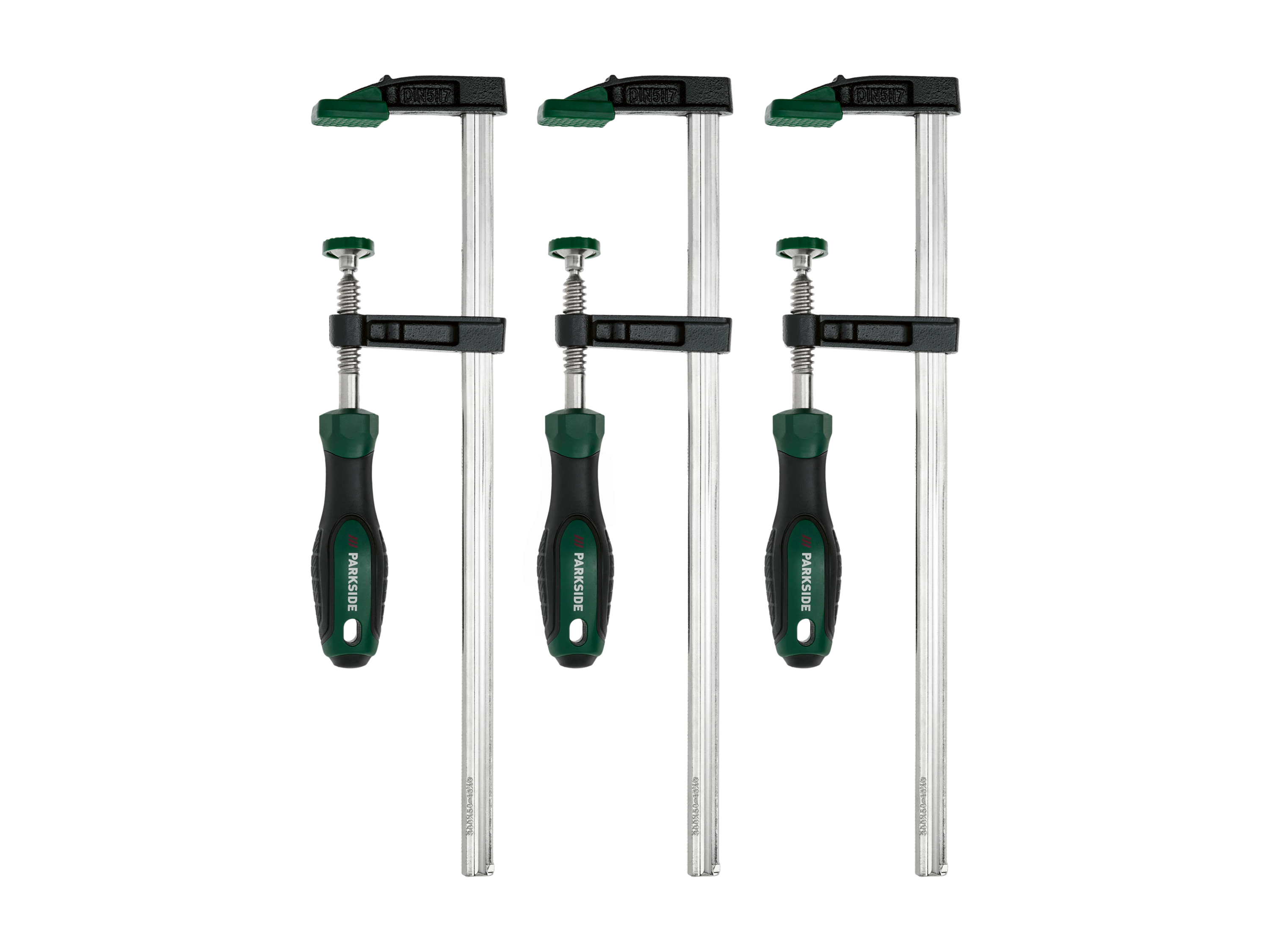 Parkside Ścisk lub zestaw ścisków stolarskich Zestaw 3 ścisków stolarskich