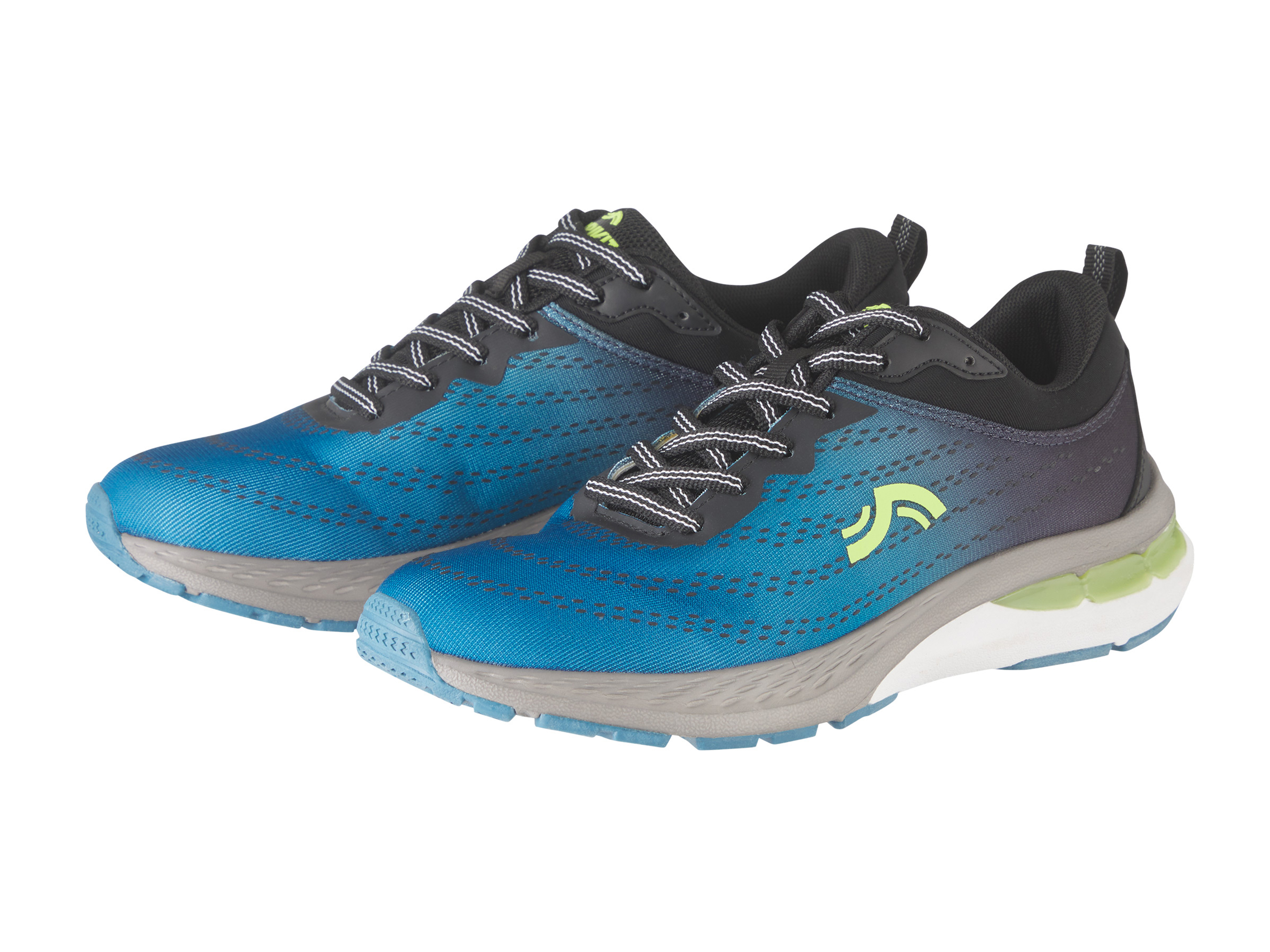 Crivit Buty damskie do biegania Czarny/ niebieski, 36