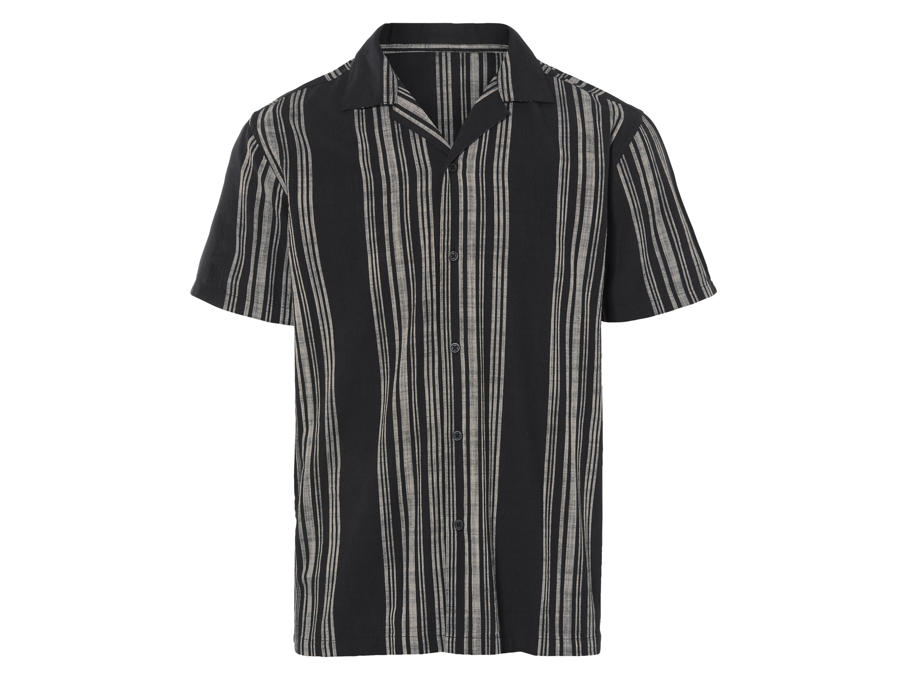 Livergy Koszula męska z bawełny W paski, XXL 45/46