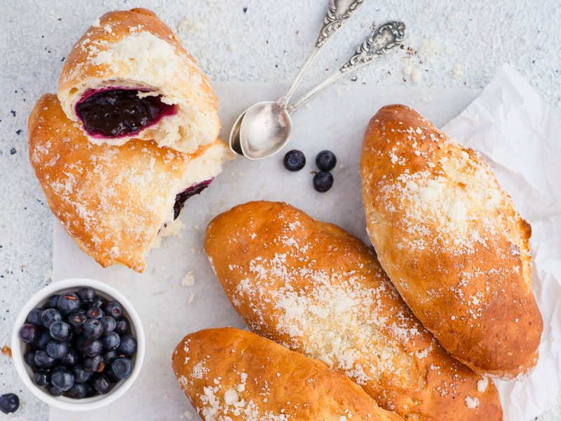 BEZGLUTENOWA Jagodzianka 90 g - Piekarnie Cukiernie Putka