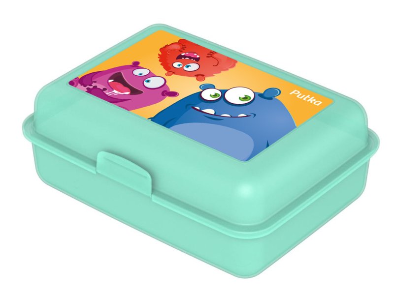 Śniadaniówka miętowa przeźroczysta - Piekarnie Cukiernie Putka