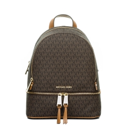 Michael Kors RHEA ZIP 30S7GEZB1B 00-BROWN