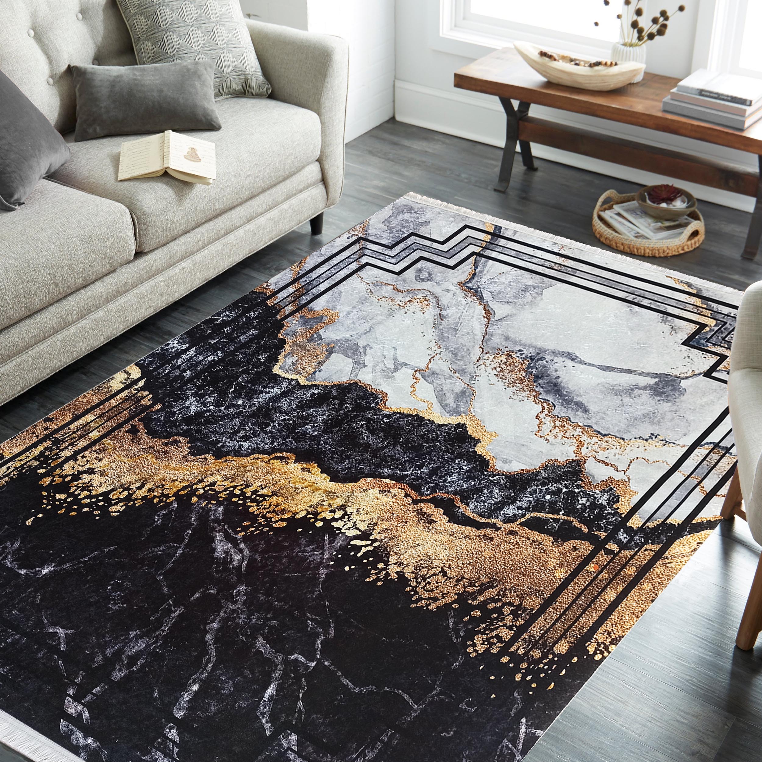 Dywan - 160 x 230 cm - Wielokolorowy - Nowoczesny - Dywanopol