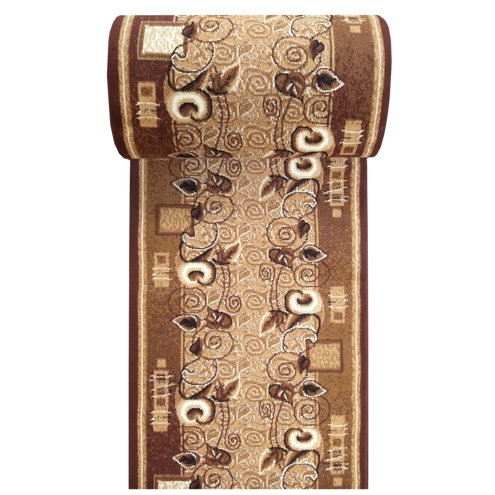 Chodnik BCF Alfa 11 brązowy 60 cm