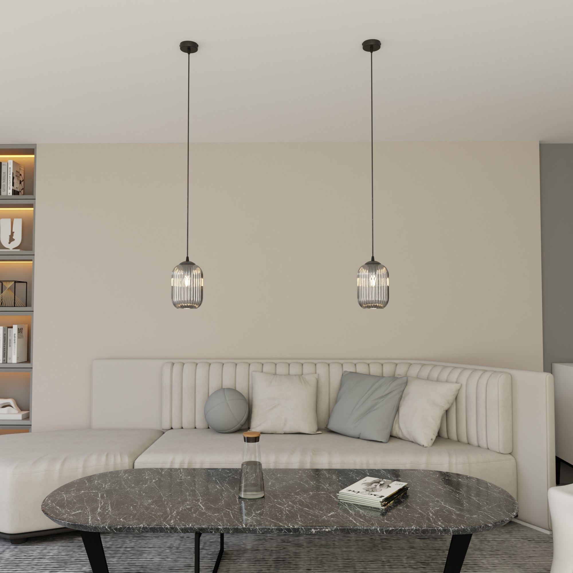 Darmowa Dostawa - Lampa wisząca 1x15 W czarna-grafitowa Emibig Verdi 14341