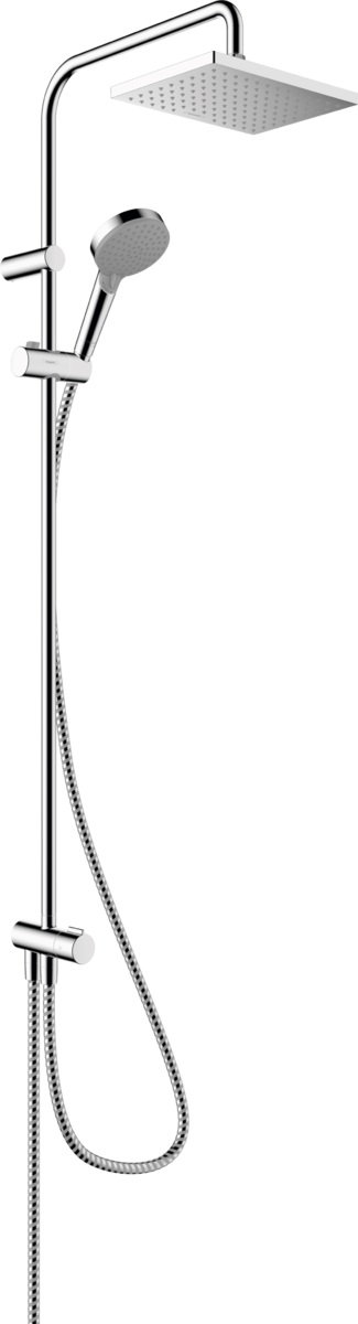 Darmowa Dostawa - Zestaw prysznicowy ścienny chrom Hansgrohe Vernis Shape 26282000