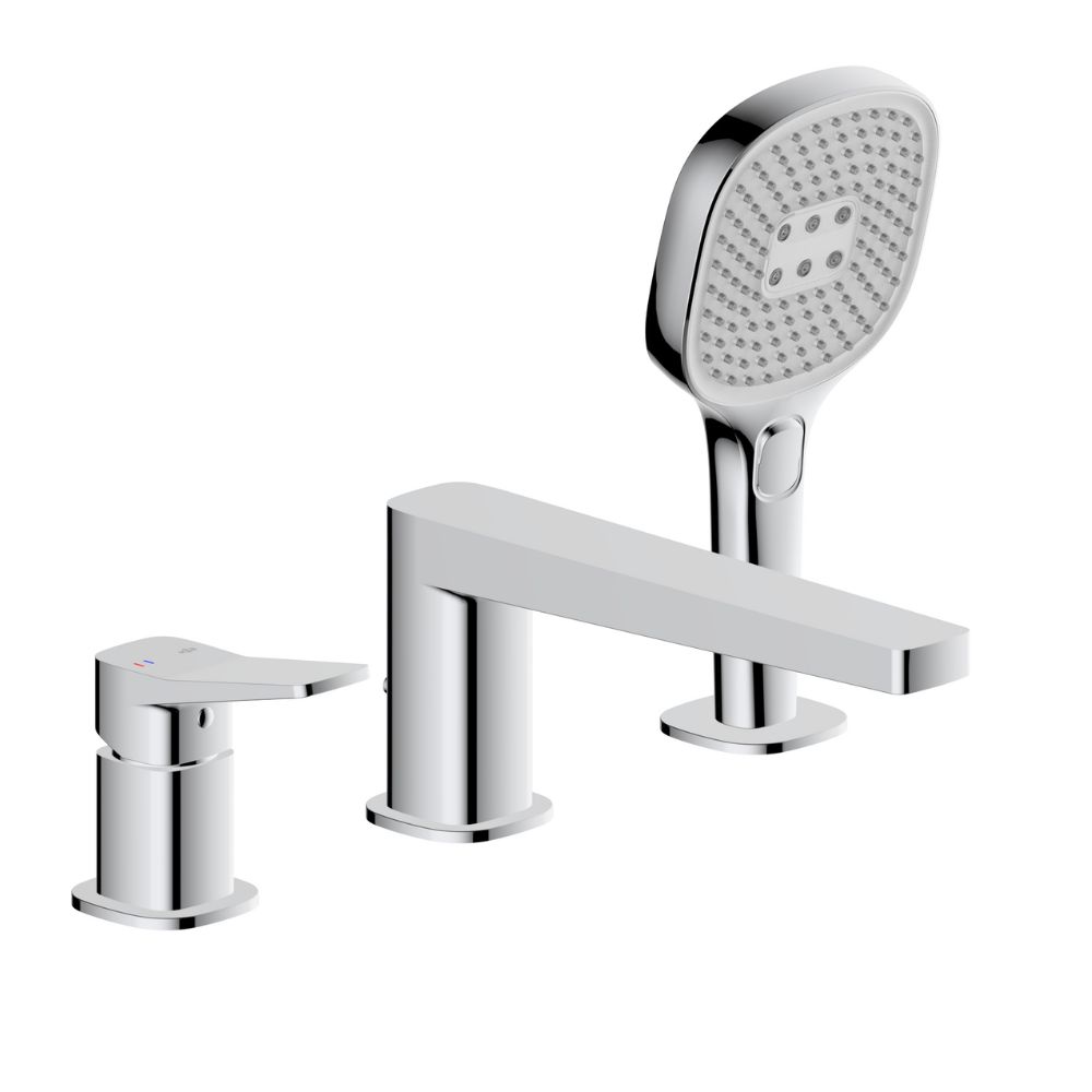 Darmowa Dostawa - Bateria wannowo-prysznicowa nawannowa chrom KFA Armatura Malaga 452521000