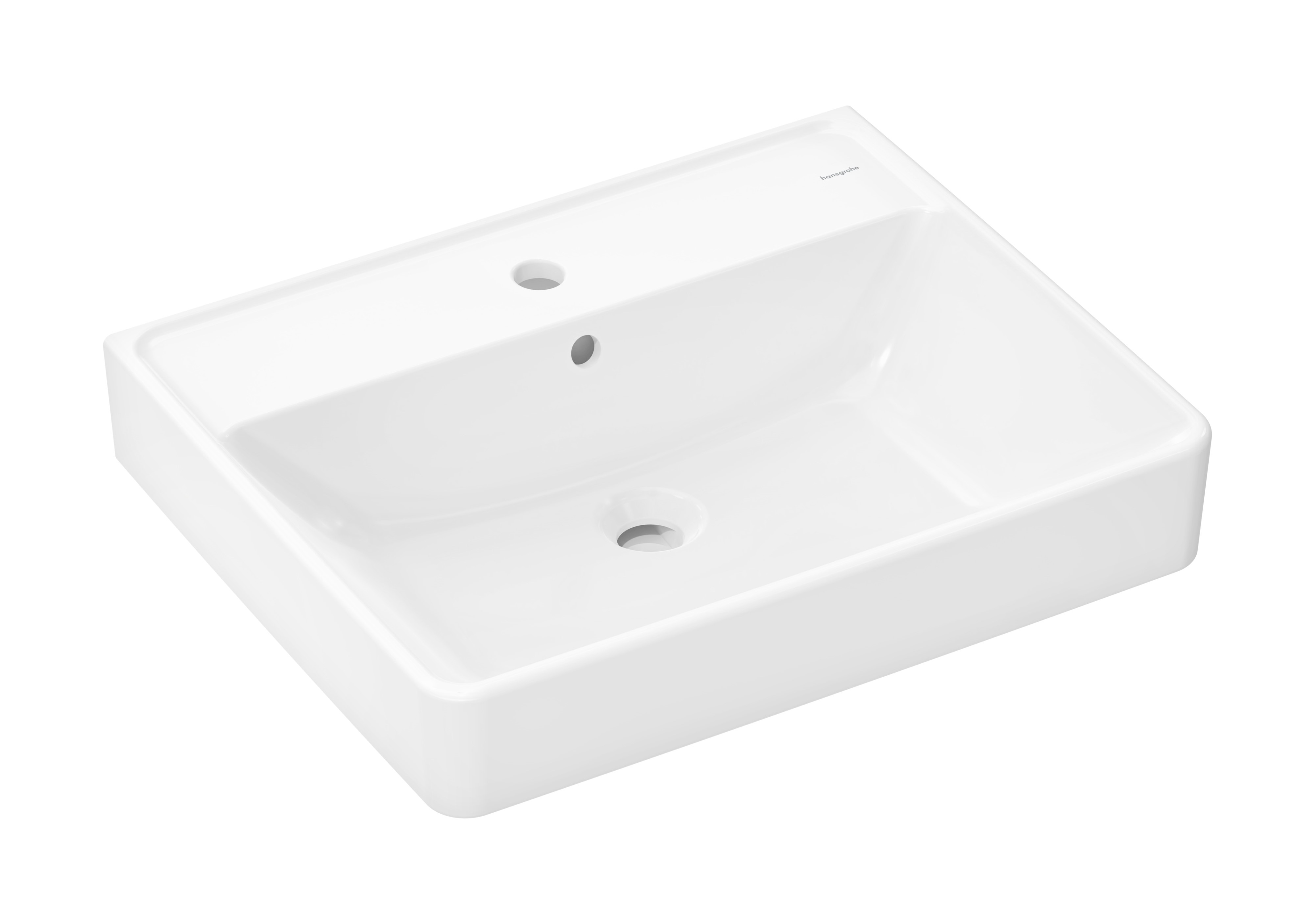 Darmowa Dostawa - Umywalka 60x48 cm prostokątna ścienna biała Hansgrohe Xanuia Q 60133450
