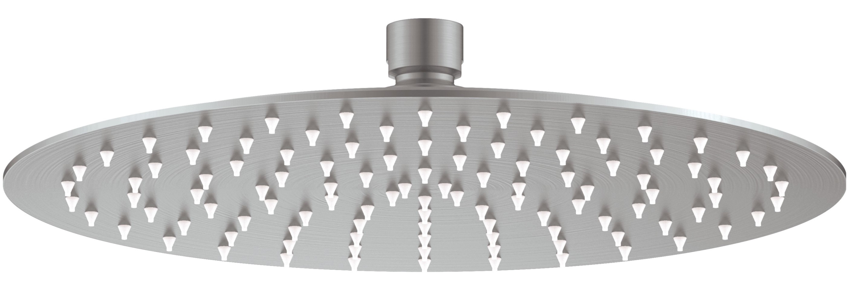 Darmowa Dostawa - Deszczownica 25x25 cm okrągła stal Deante Cascada NACF10K