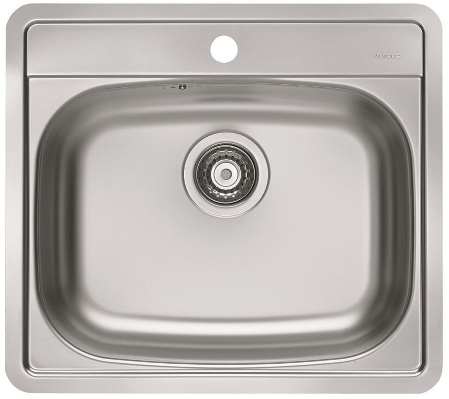 Darmowa Dostawa - Zlewozmywak stalowy 56x50 cm stal Alveus More 1106813