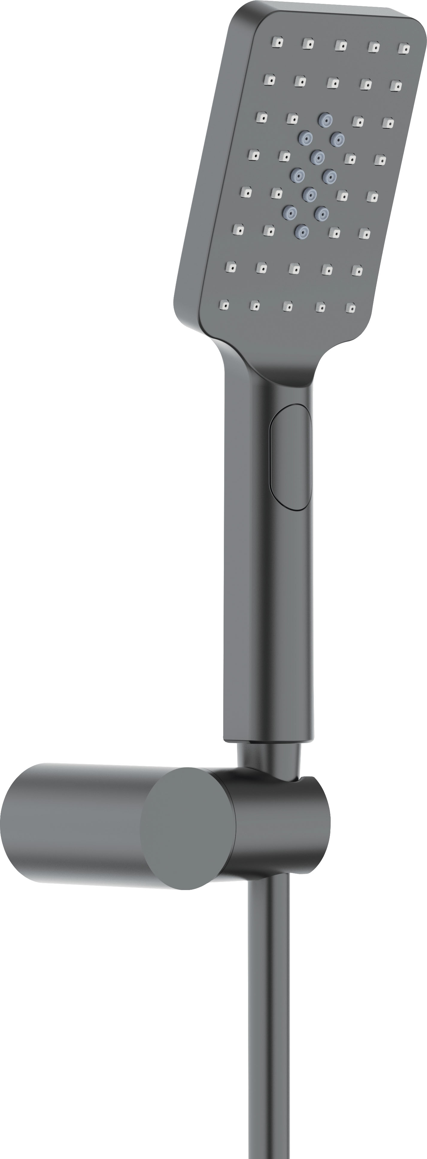 Darmowa Dostawa - Zestaw prysznicowy ścienny grafitowy Deante Alpinia NGAD41K