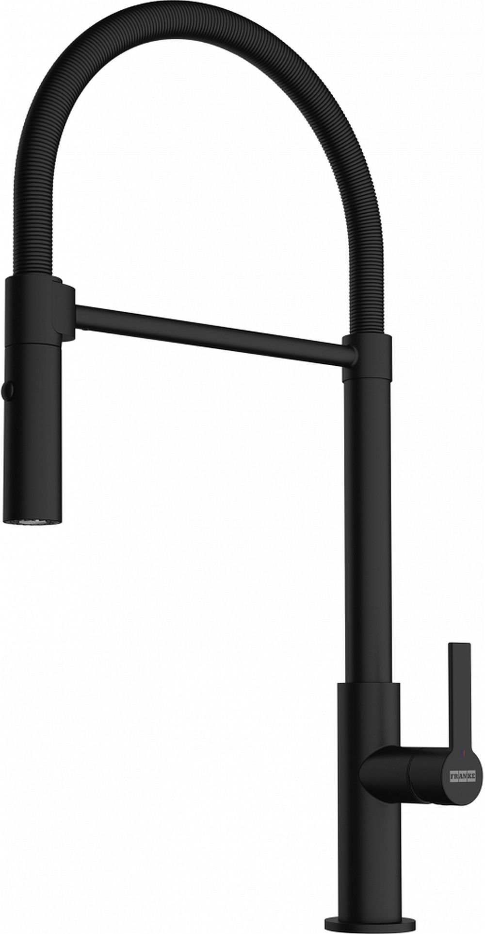 Darmowa Dostawa - Bateria kuchenna stojąca czarna Franke Maris Slim Semi-Pro 1150728396