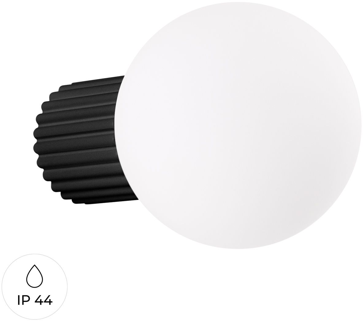 Darmowa Dostawa - Kinkiet 1x8 W biały-czarny Sollux Lighting Halo SL1712