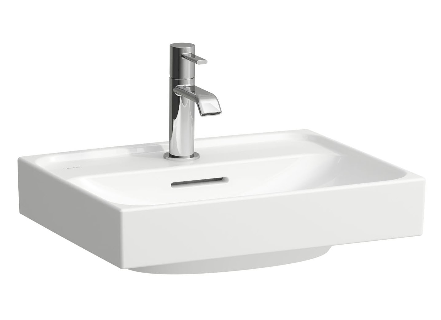 Darmowa Dostawa - Umywalka 45x35 cm prostokątna ścienna-meblowa biała Laufen Meda H8151117571041