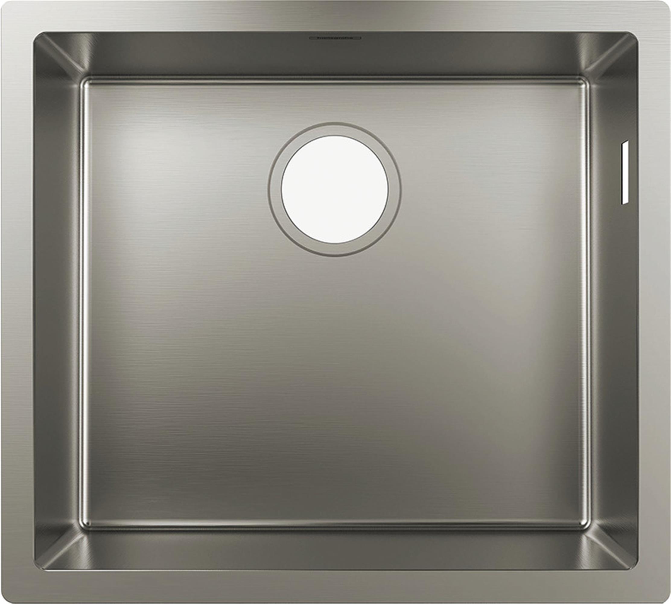 Darmowa Dostawa - Zlewozmywak stalowy 50.2x40 cm stal Hansgrohe S 71 43427800