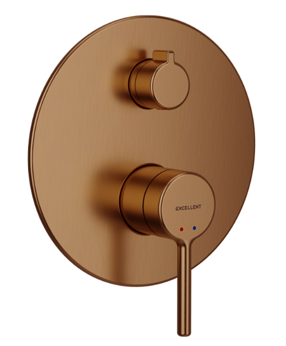 Darmowa Dostawa - Bateria wannowo-prysznicowa podtynkowa miedź Excellent Pi AREX1245CB