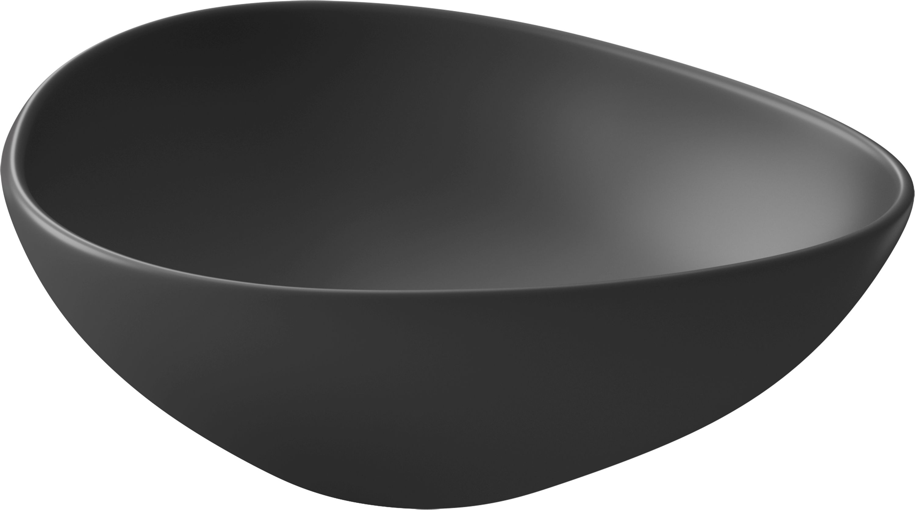 Darmowa Dostawa - Umywalka 44x35.5 cm nablatowa antracyt Cersanit Moduo K116105