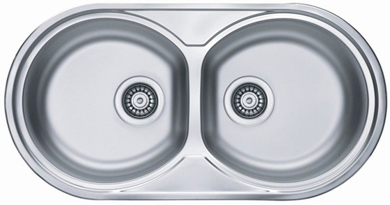 Darmowa Dostawa - Zlewozmywak stalowy 83.2x43.7 cm Alveus Form 1060002