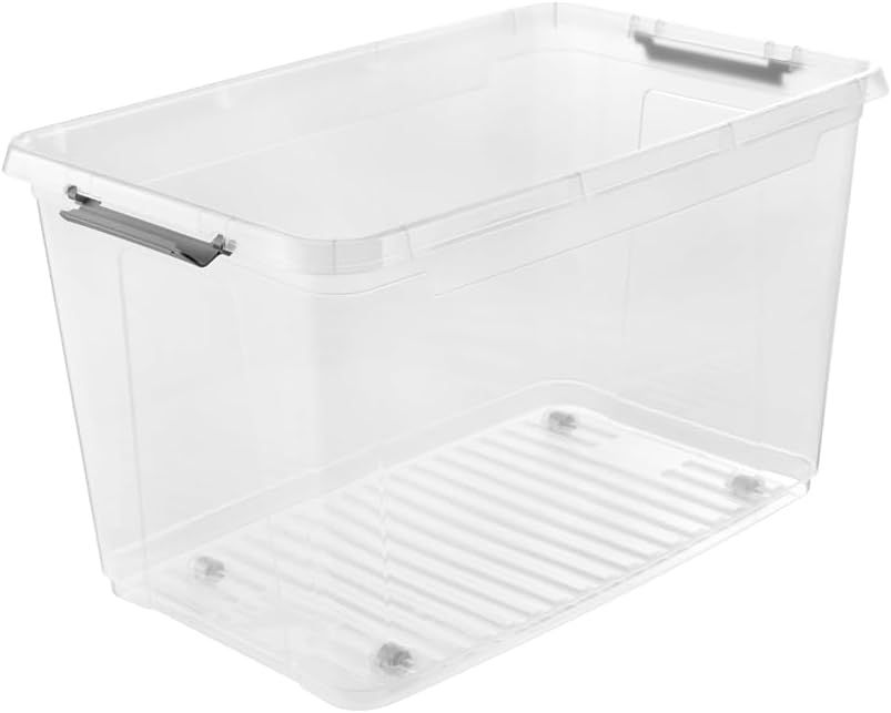 Darmowa Dostawa - Pojemnik do przechowywania 59x38x35.5 cm przezroczysty Keeeper Leo 1100300100000