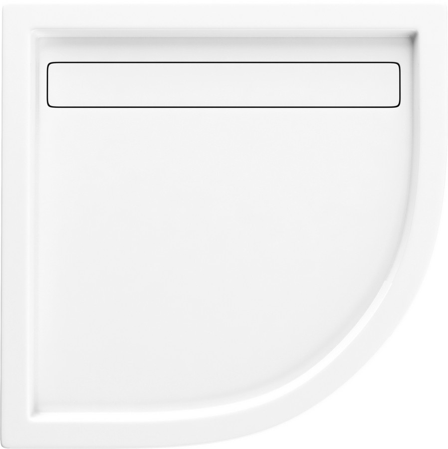 Darmowa Dostawa - Brodzik półokrągły 90x90 cm biały Schedpol Camparo 3084