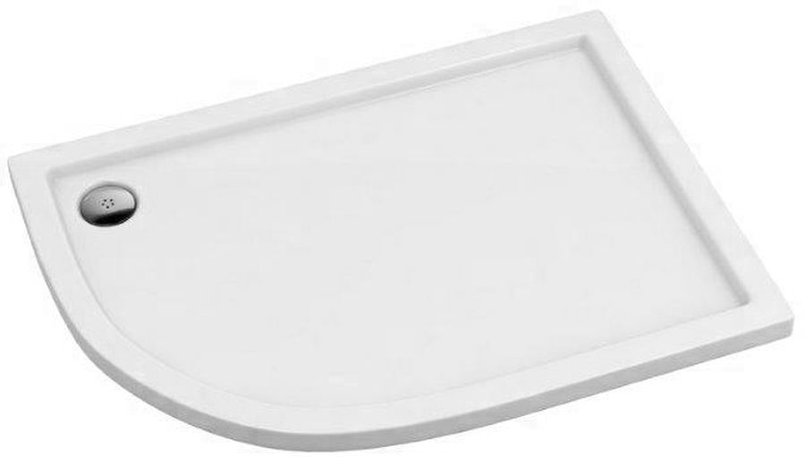 Darmowa Dostawa - Brodzik półokrągły 100x80 cm Novellini Kali MNQ100806D30