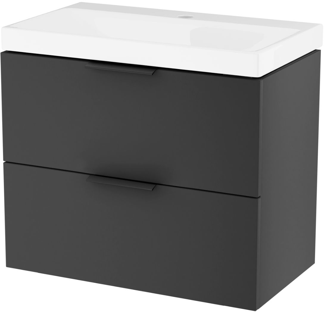 Darmowa Dostawa - Umywalka z szafką i uchwytami Excellent Blanko MLEX6317KPL640BLBL