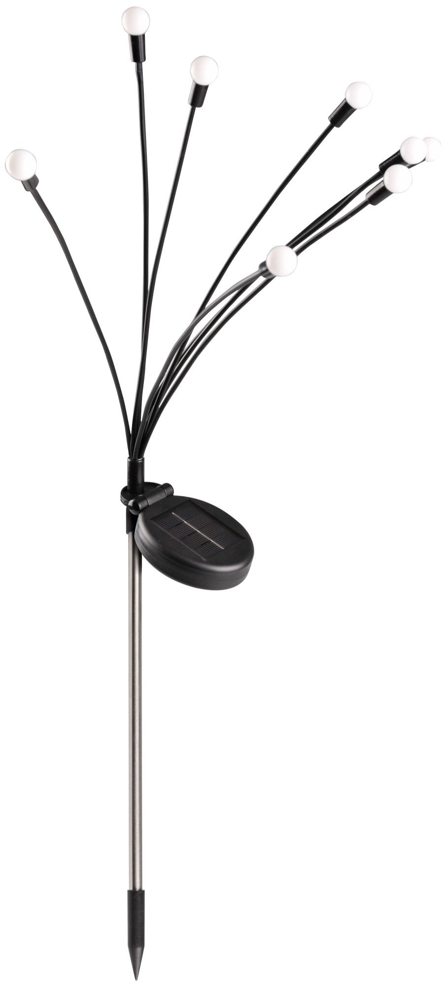 Darmowa Dostawa - Lampa solarna stojąca powyżej 6x W czarny Goldlux Fiorini 325549