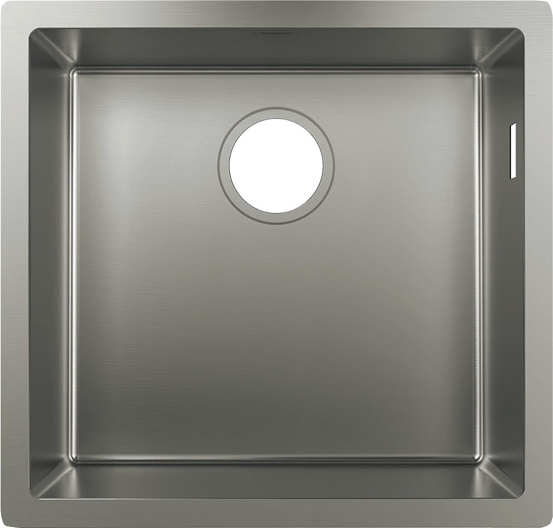 Darmowa Dostawa - Zlewozmywak stalowy 45.2x40 cm stal Hansgrohe S 71 43426800