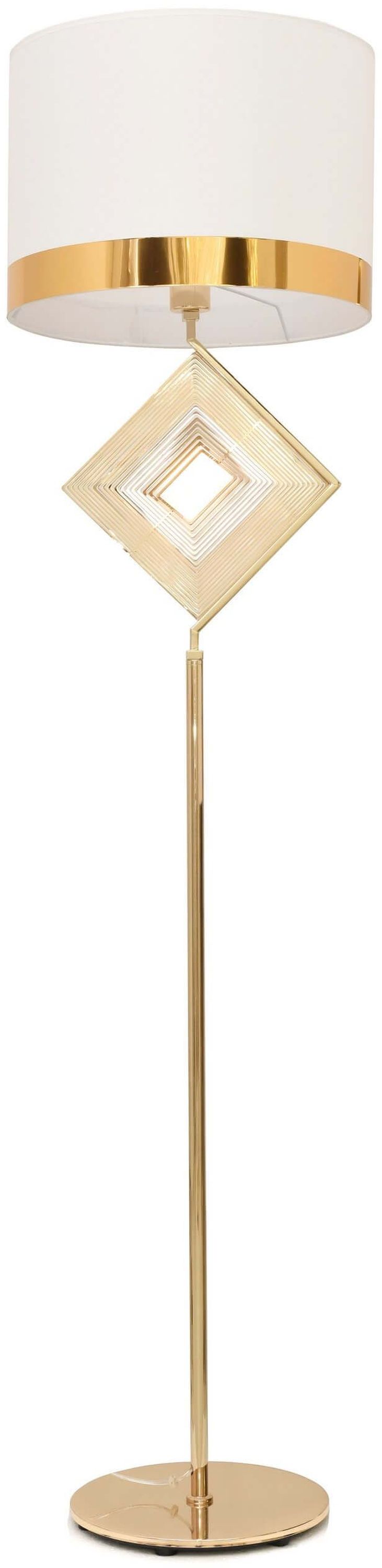 Darmowa Dostawa - Lampa stojąca Lumina Deco Benardi LDF5529GDWT