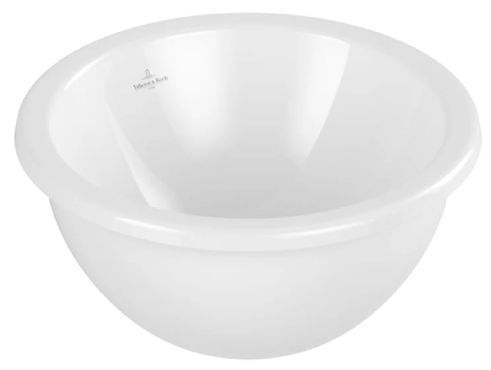 Darmowa Dostawa - Umywalka 39x39 cm okrągła wpuszczana biała Villeroy & Boch Loop & Friends 4A590001