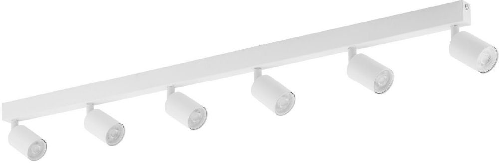 Darmowa Dostawa - Lampa podsufitowa 6x10 W biała TK Lighting Top 6878