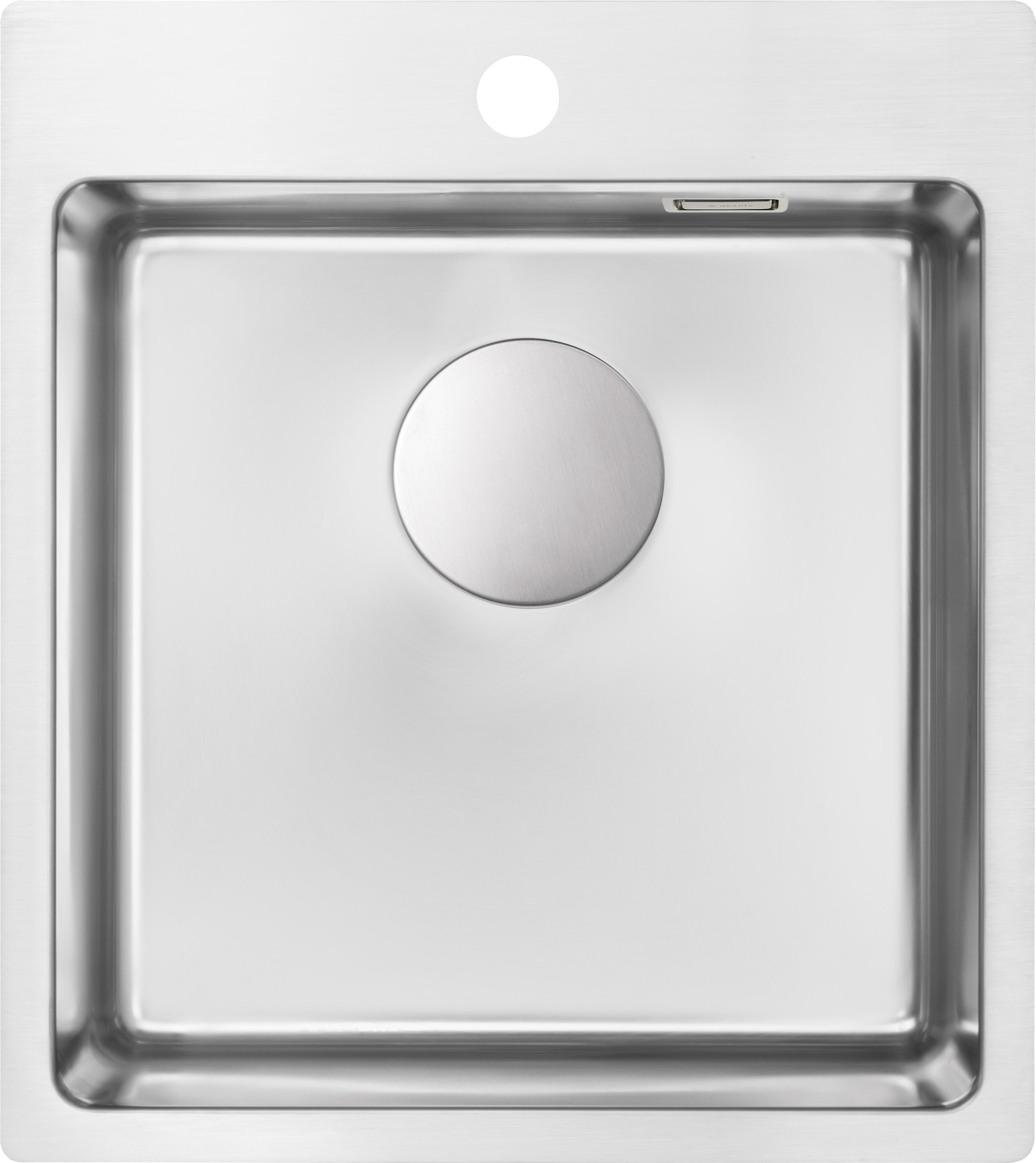 Darmowa Dostawa - Zlewozmywak stalowy 50.5x45 cm stal Deante Olfato ZPO010A