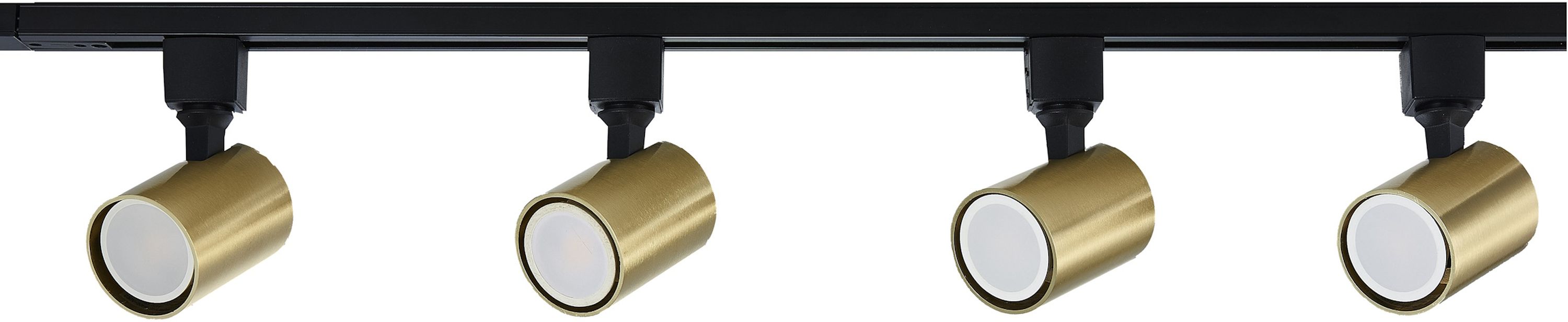 Darmowa Dostawa - System szynowy 4x50 W czarny Light Prestige Snow LP737GDSET