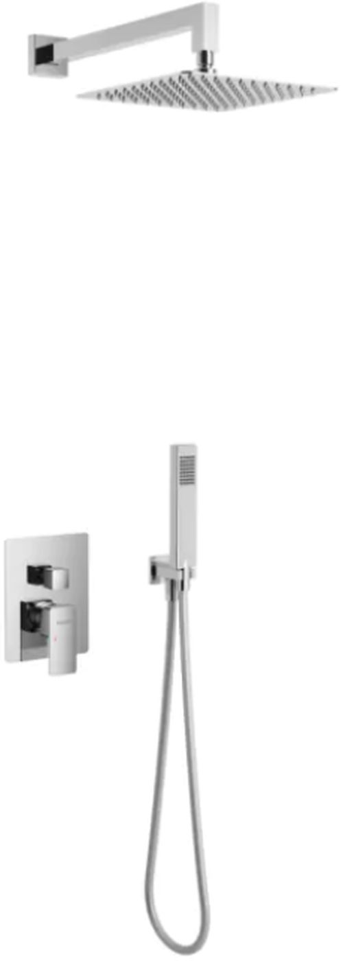 Darmowa Dostawa - Zestaw prysznicowy podtynkowy z deszczownicą chrom Excellent Keria AREXSET2047CR