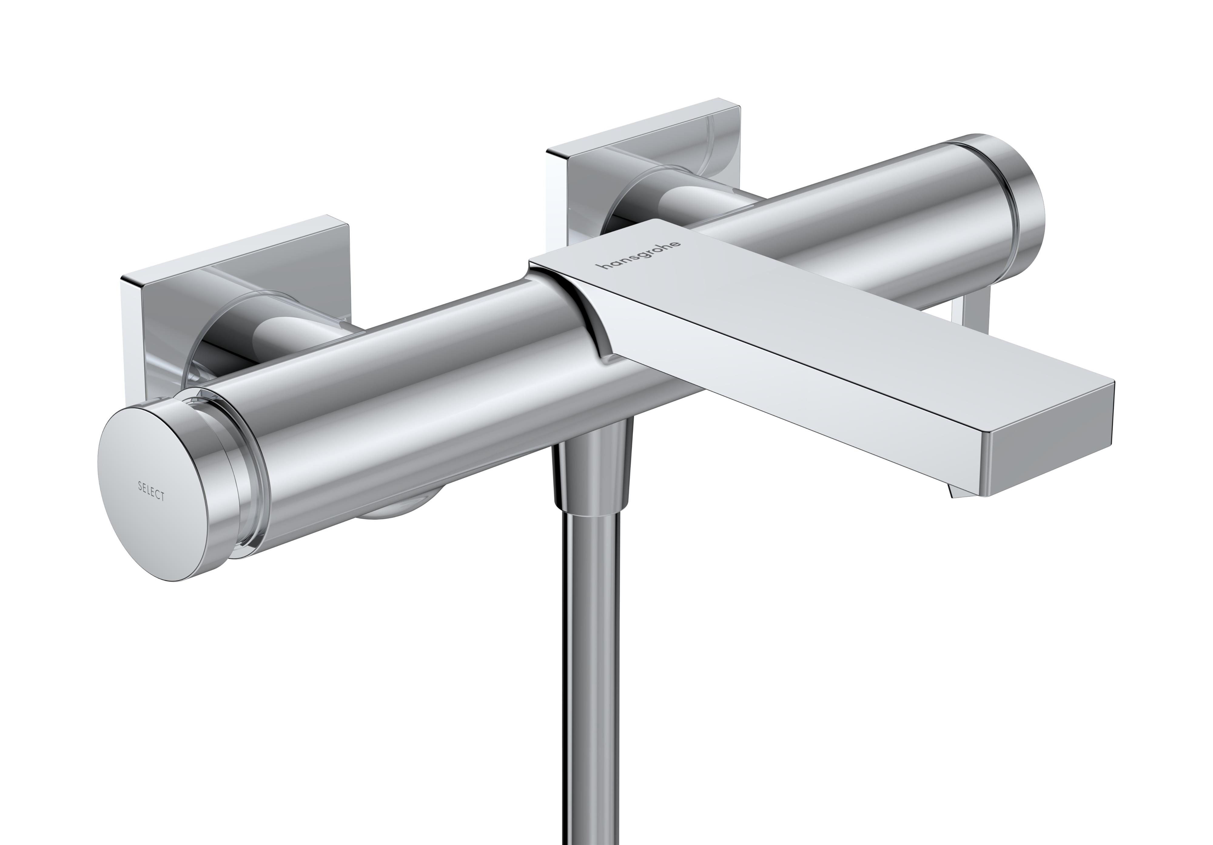 Darmowa Dostawa - Bateria wannowo-prysznicowa ścienna chrom Hansgrohe Tecturis E 73420000