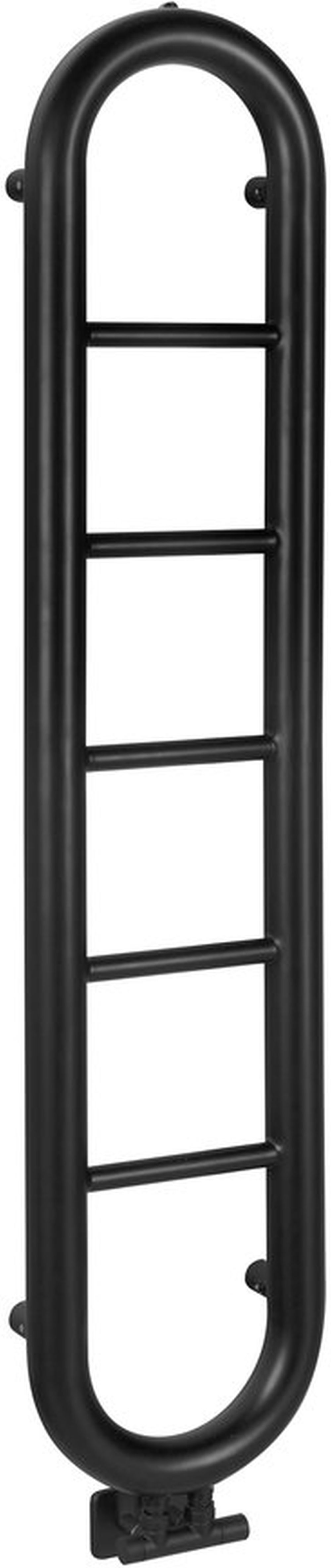 Darmowa Dostawa - Grzejnik łazienkowy dekoracyjny 150x33 cm czarny Sapho Horizon IR195