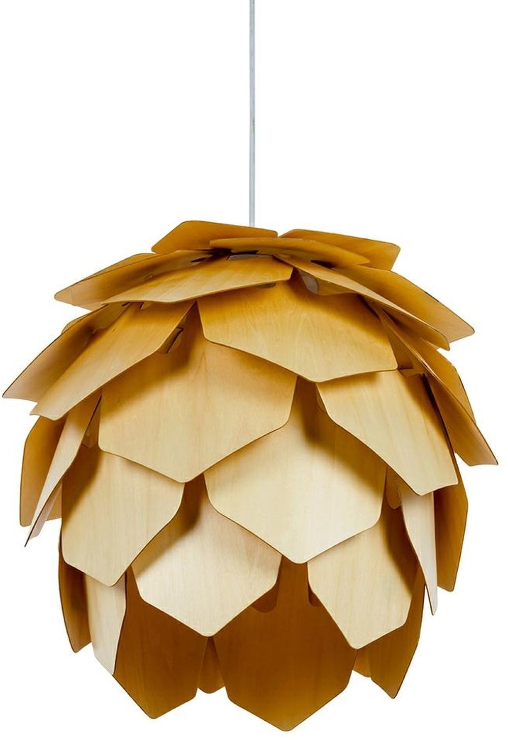 Darmowa Dostawa - Lampa wisząca 1x40 W drewno Moosee Szyszka Cono MSE1501100123