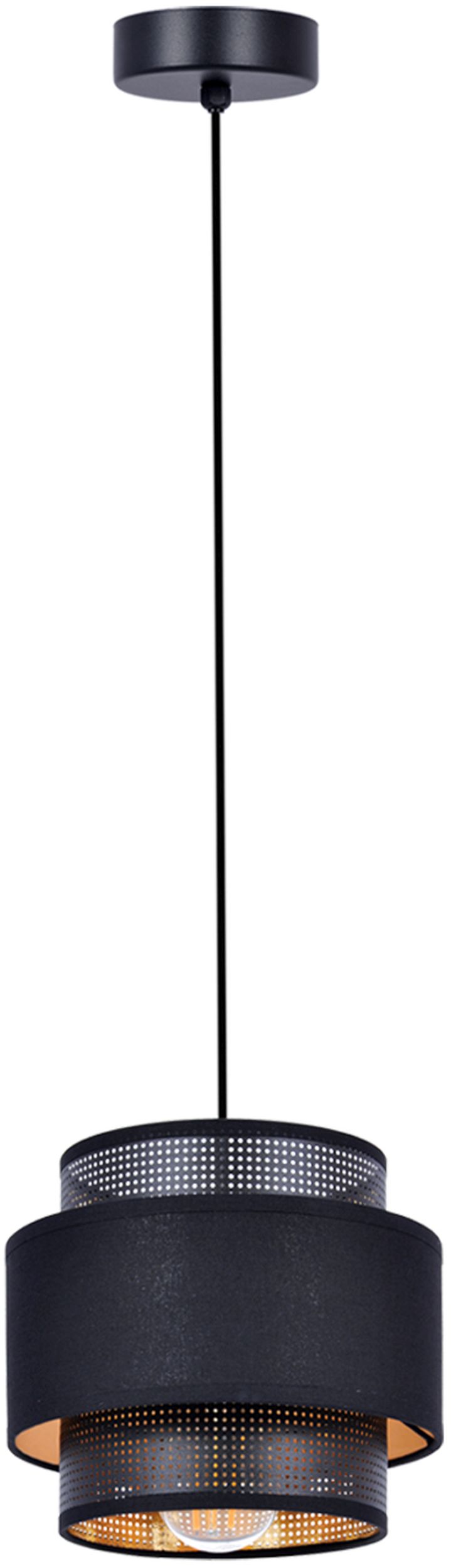 Darmowa Dostawa - Lampa wisząca 1x40 W czarny Kaja Amos K5280