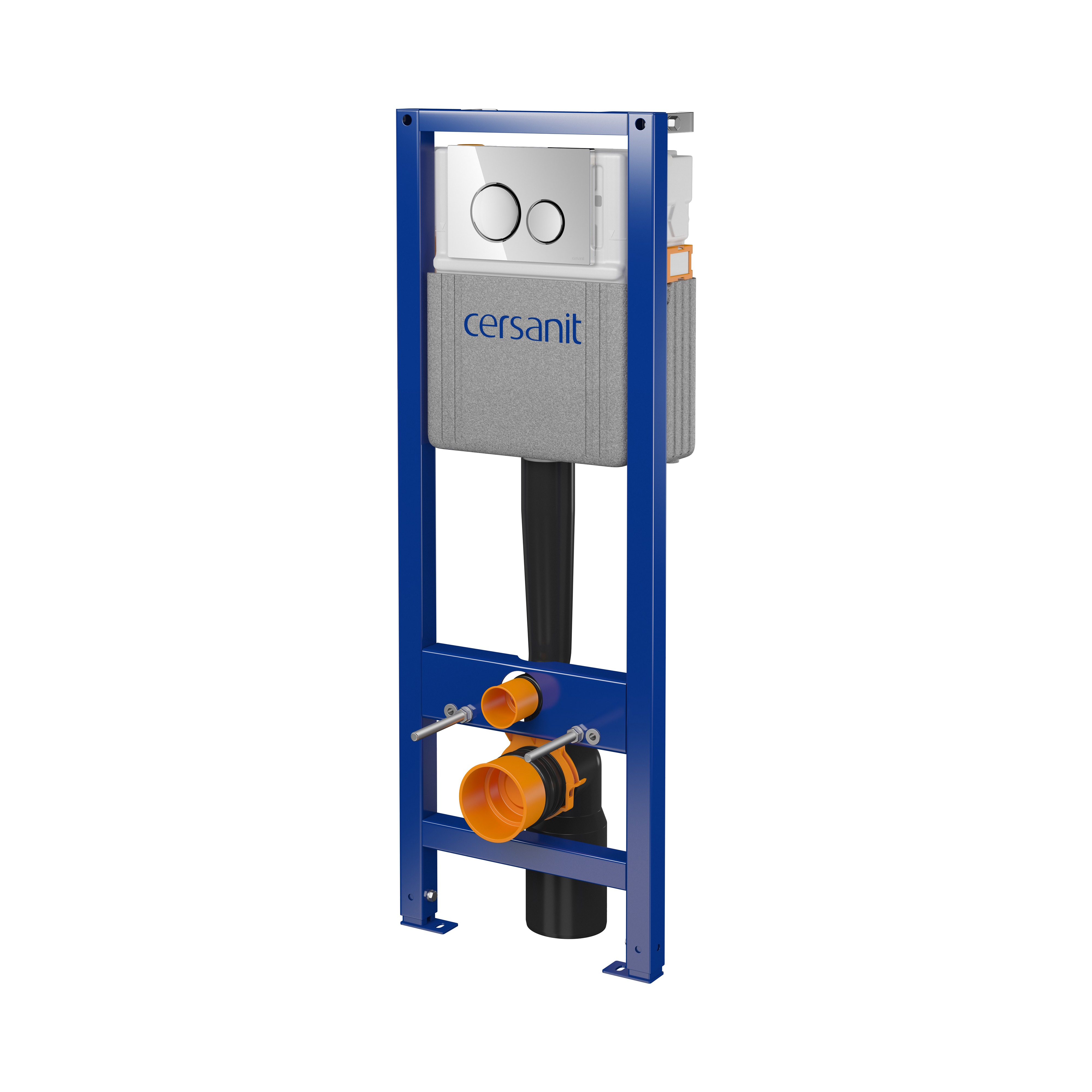 Darmowa Dostawa - Stelaż podtynkowy z przyciskiem spłukującym do miski wc wiszącej Cersanit S701778