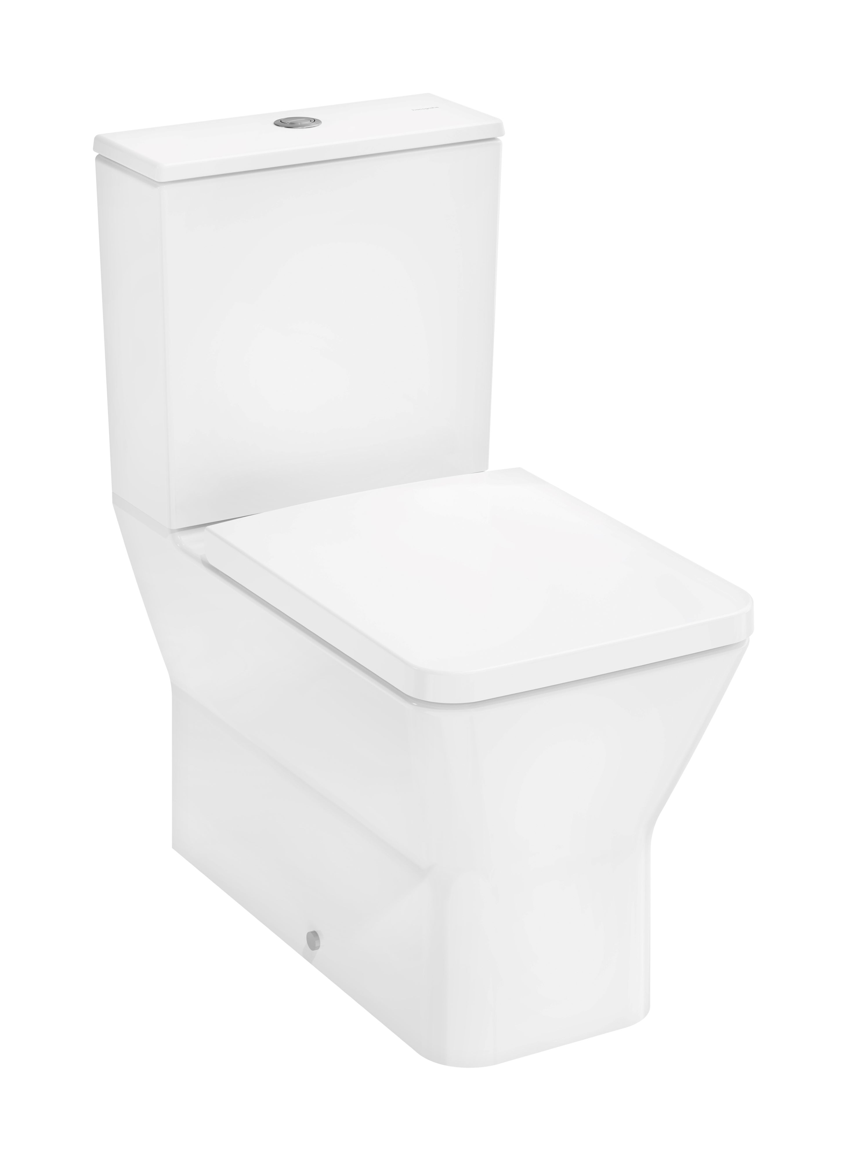 Darmowa Dostawa - Kompakt WC + deska sedesowa biały Hansgrohe EluPura Original Q 60206450