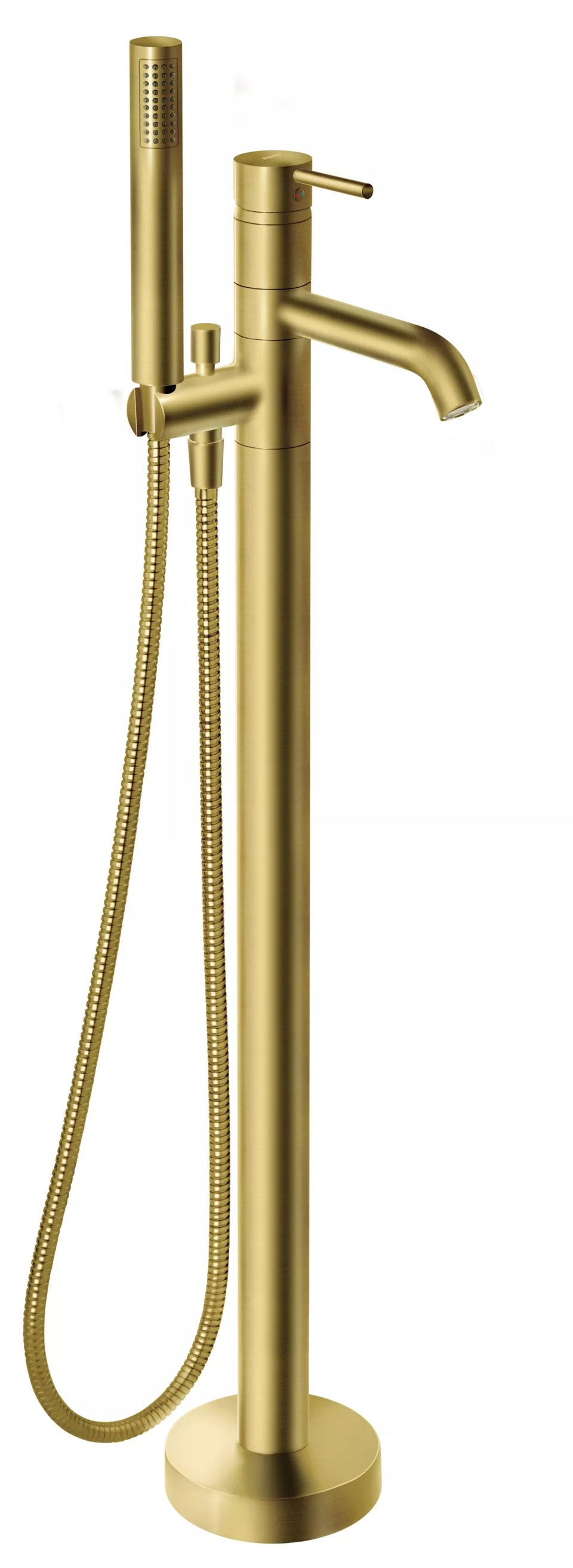 Darmowa Dostawa - Bateria wannowo-prysznicowa wolnostojąca złota Ferro Ciriculus BCK11FBG