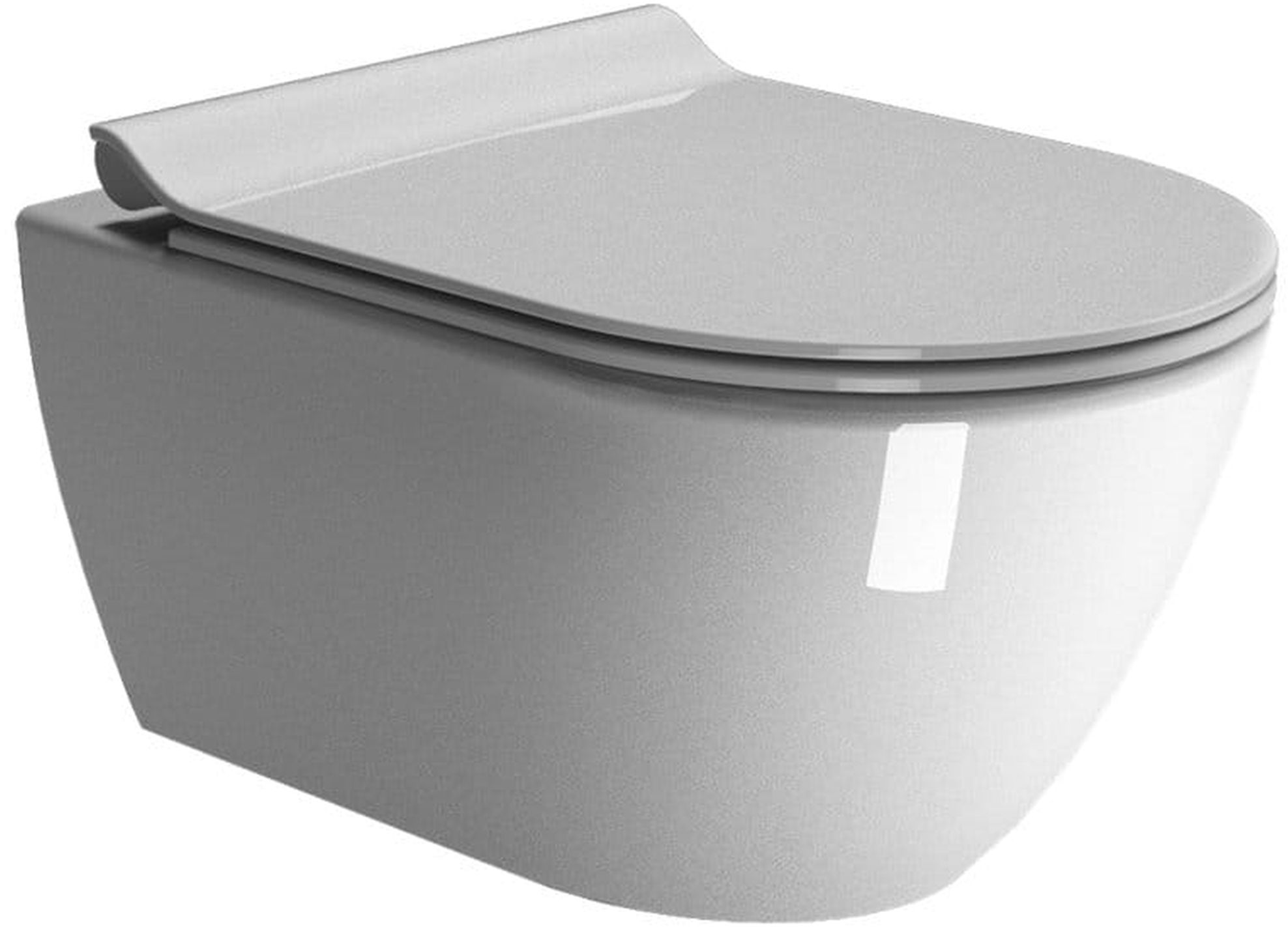 Darmowa Dostawa - Miska WC wisząca bez kołnierza biała GSI Pura 881611